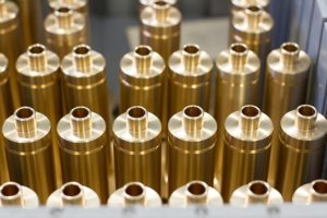 brass ammunition cartridges