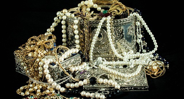 metals and gemstones jewelry